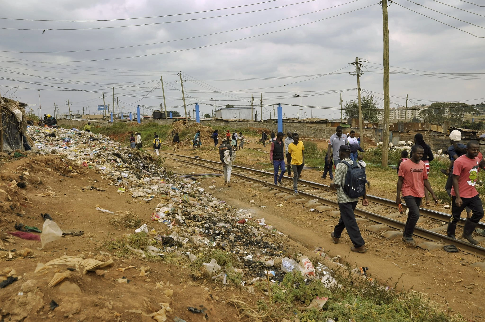 Kibera slum nairobi street photography by Caterina Romeo