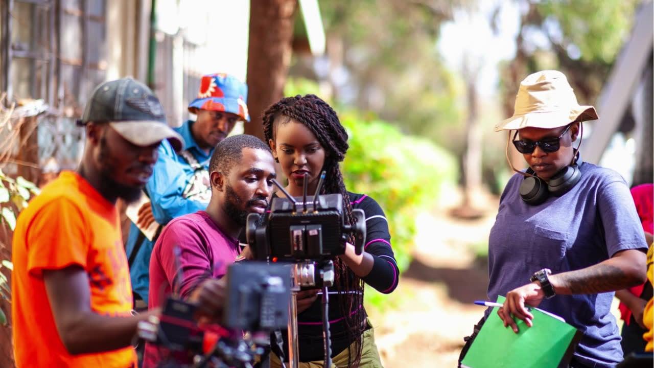 Image of a videographer