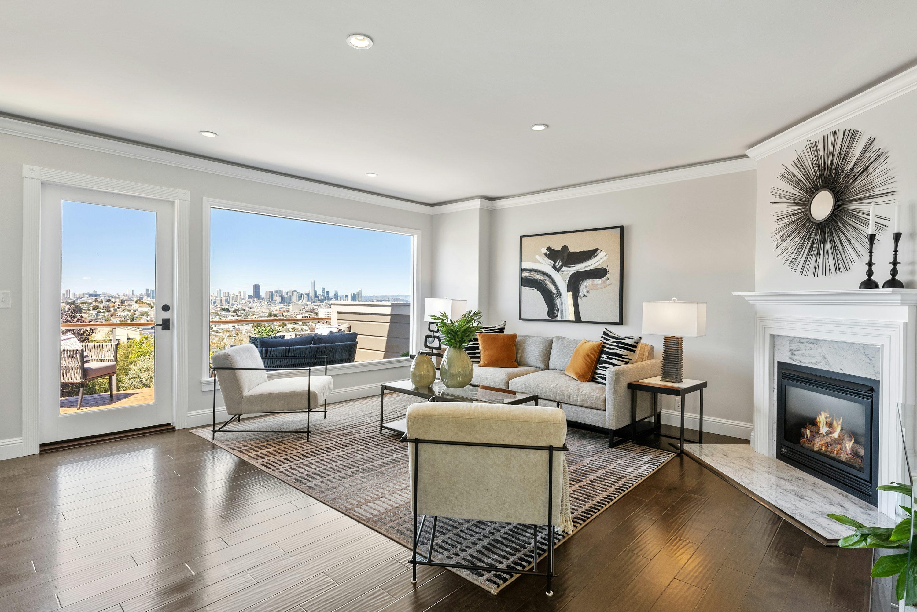 Image of a well furnished house and good lighting