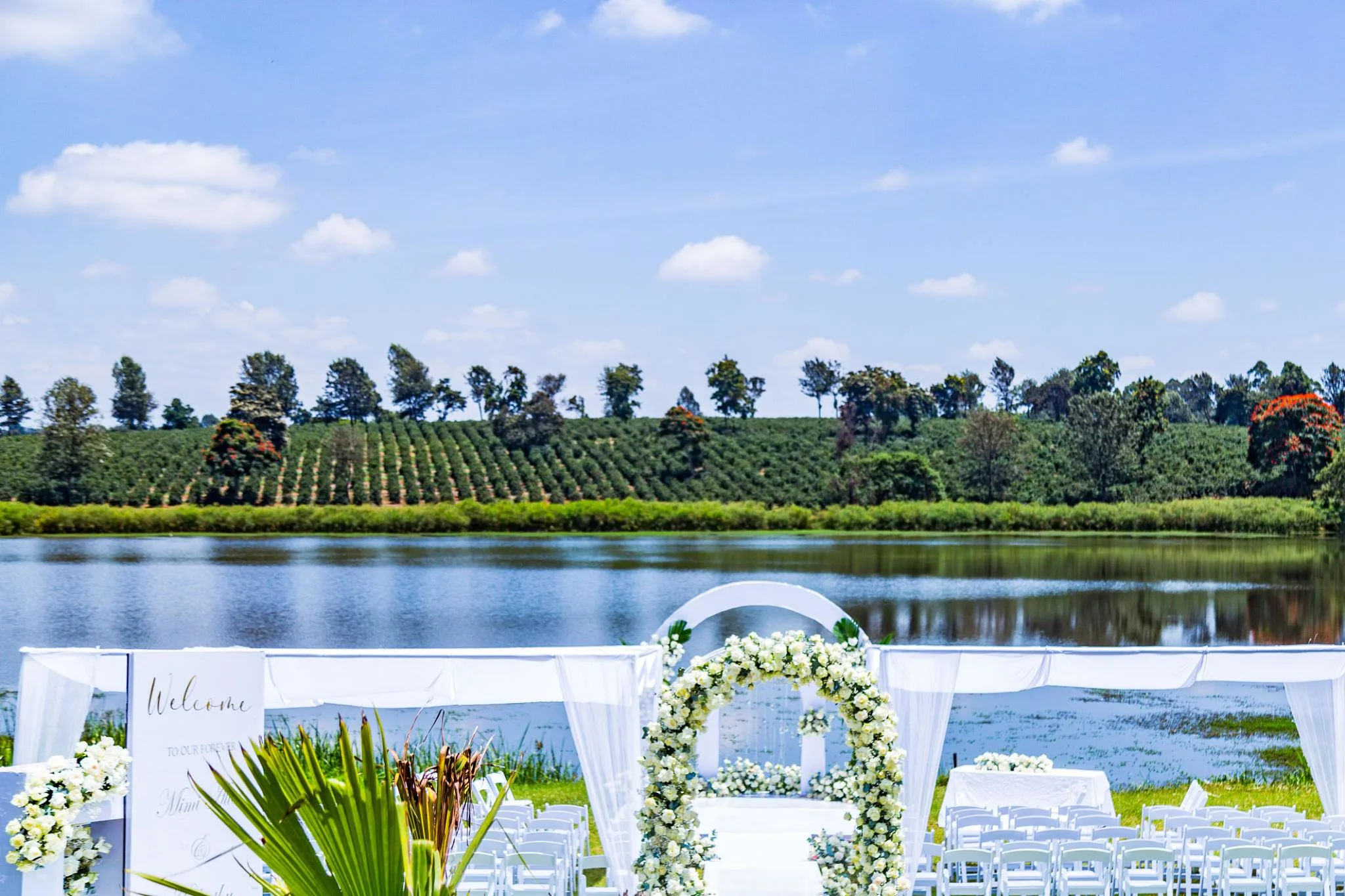 Event location planning and logistics coordination in Kenya