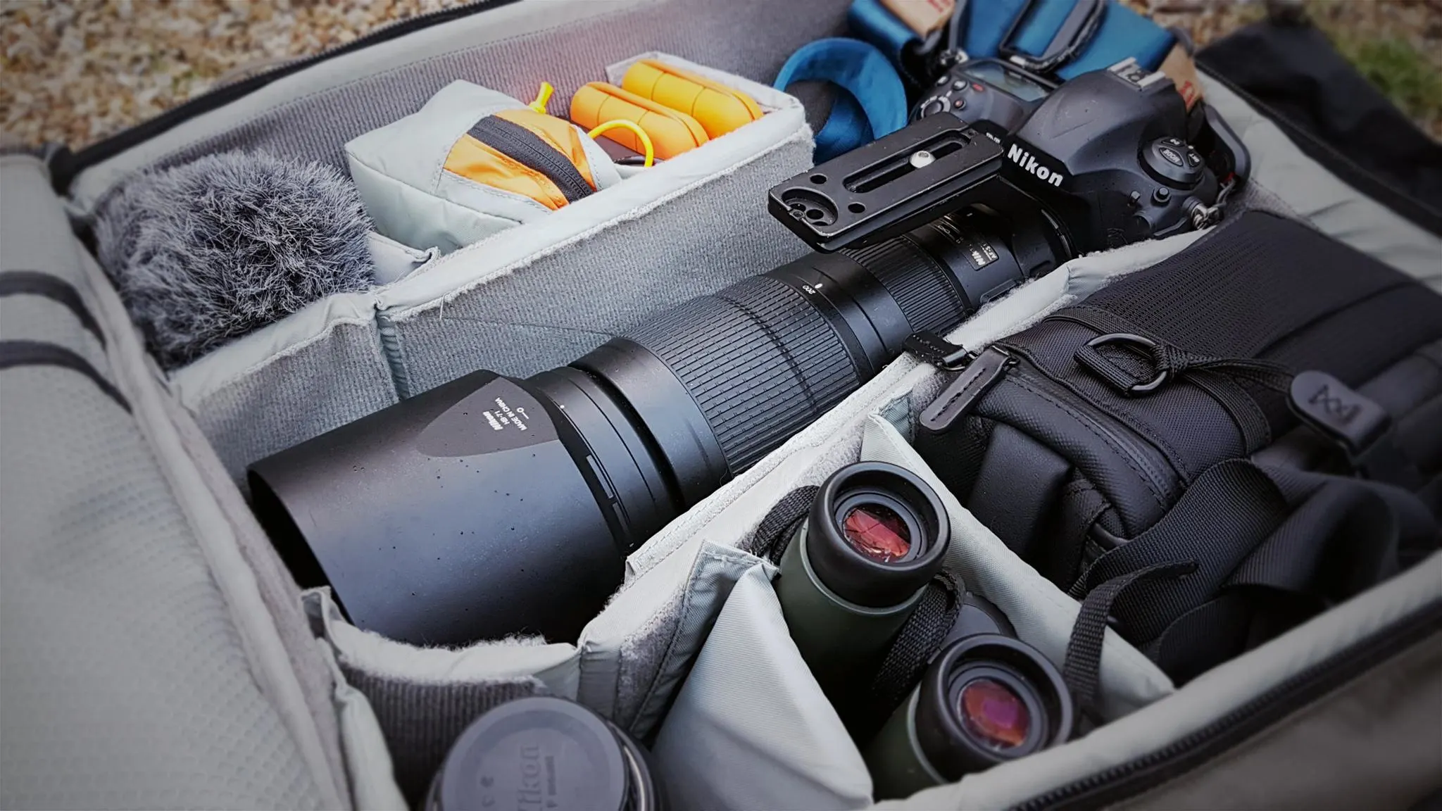 Image of professional photography equipment