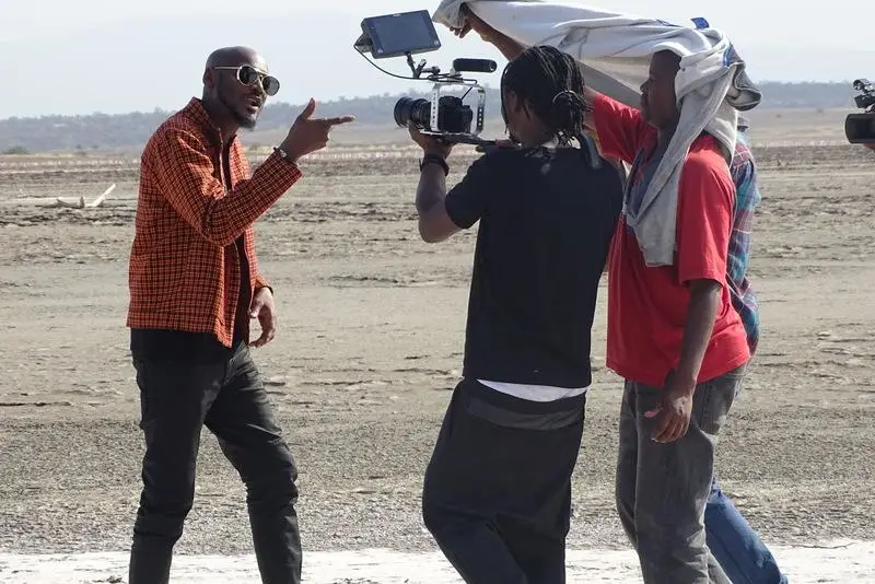 Social media promotional assets including teaser clips and behind-the-scenes content from a Kenyan music video production.